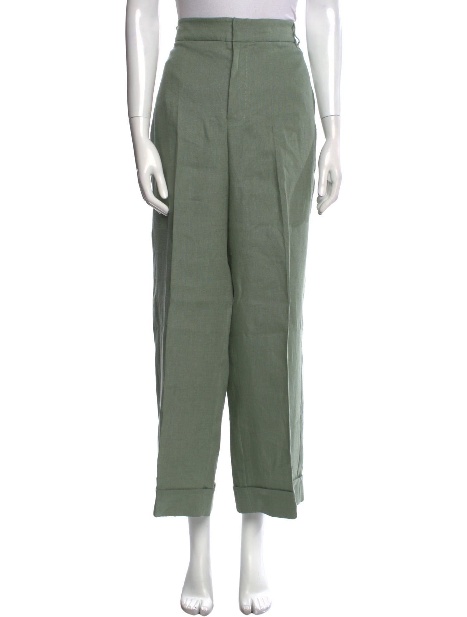 'S Max Mara Linen Wide Leg Pants